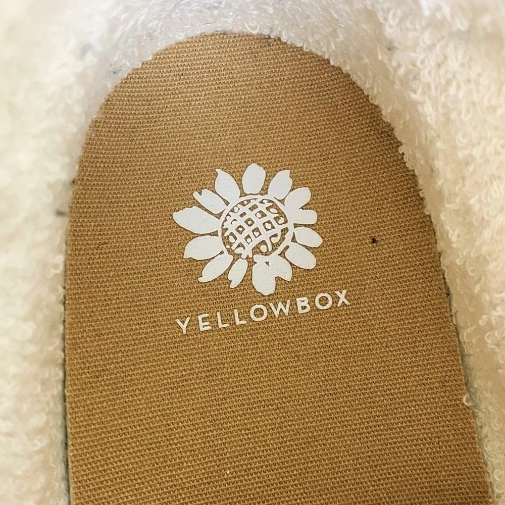 Yellow Box Denim Virgenia Hi Top Sneakers Size 7